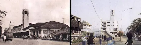 Foto sejarah Stasiun Kereta Api Medan di Medan
