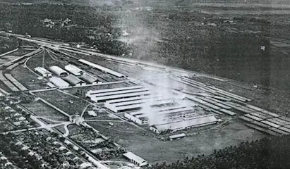 Foto sejarah Stasiun Kereta Api Pulu Brayan di Medan