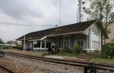 Foto sejarah Stasiun Kereta Api Pulu Brayan di Medan