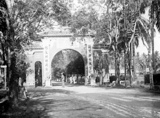 Foto sejarah Kebun Bunga (Taman Tjong Yong Hian) di Medan