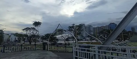 Foto sejarah Titi Gantung di Medan