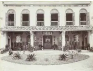 Foto sejarah Tjong A Fie Mansion di Medan