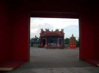 Foto sejarah Vihara Siu San Keng di Medan