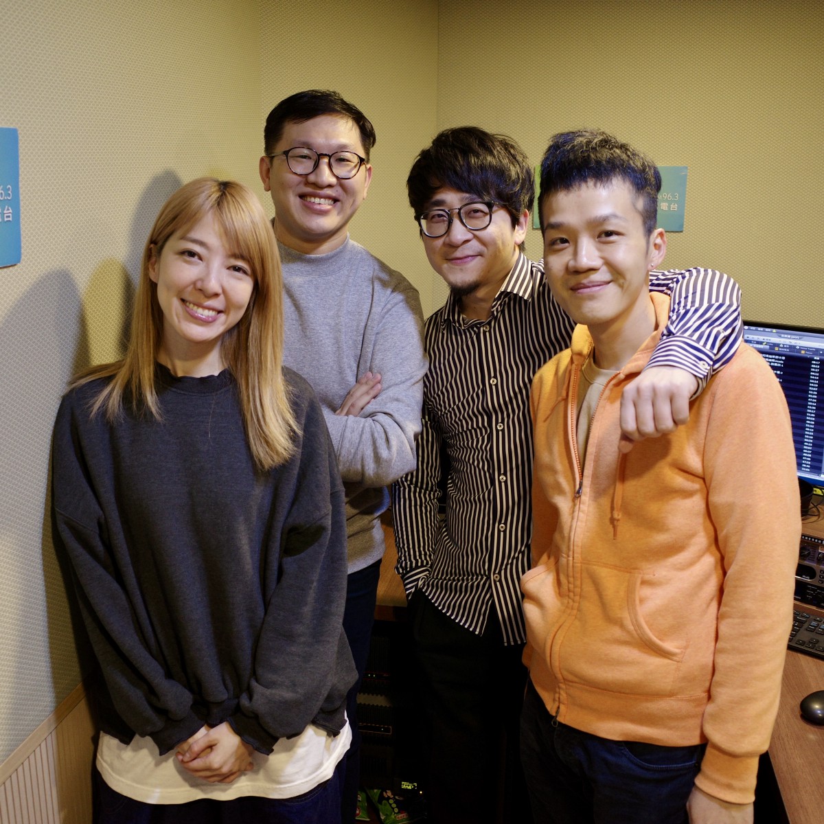 專訪路嘉欣、羅宇軒、蔡侑良、沈簡單談《落落大方》 + 空中mini live現場