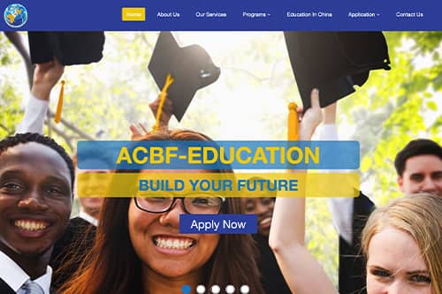 Illustration of ACBF Education Website 