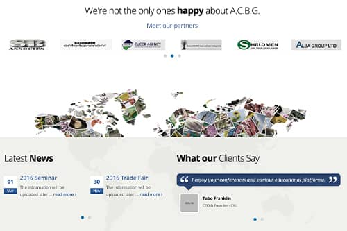 Illustration of ACBG Group Website