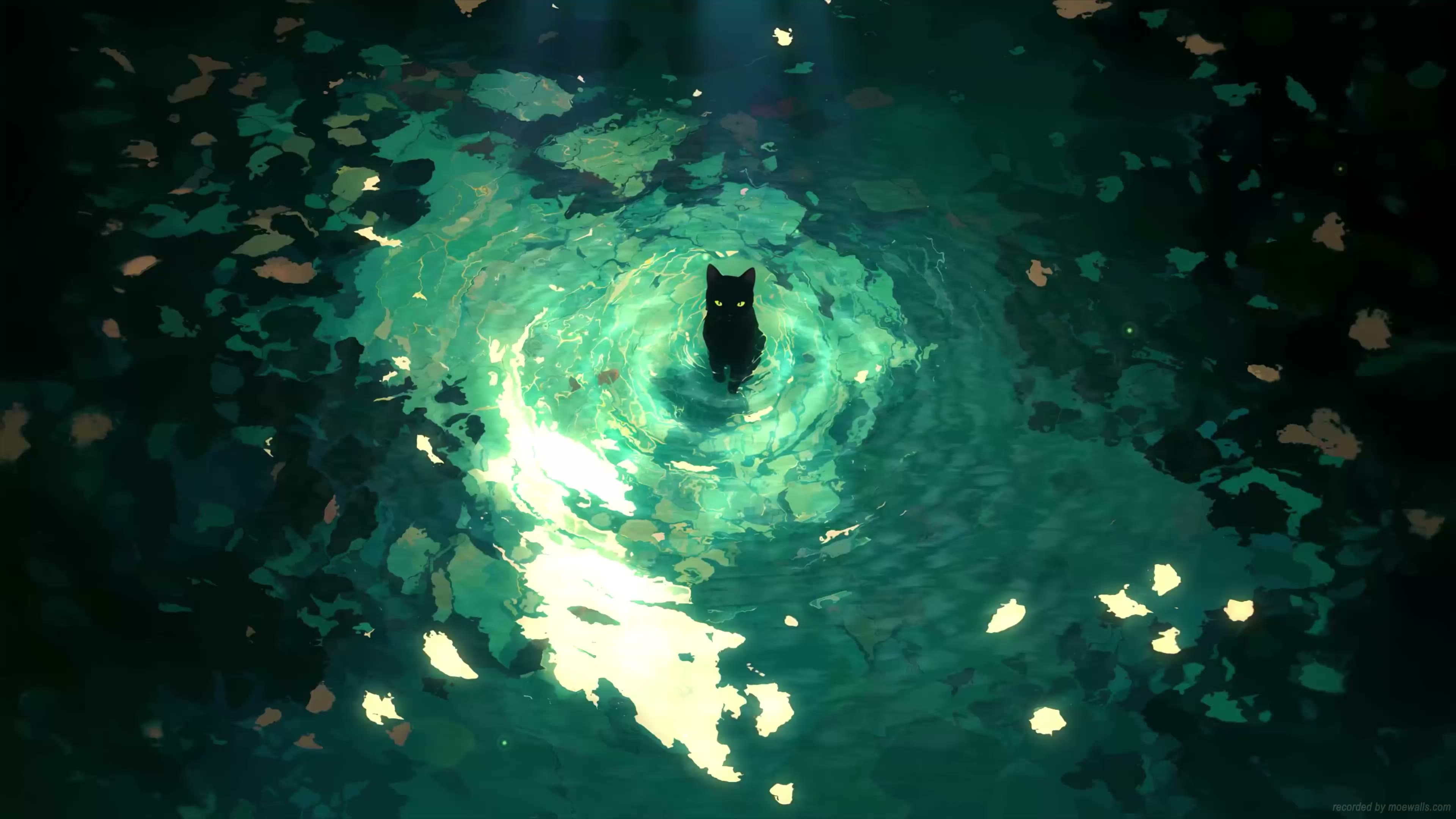 Cat in Water