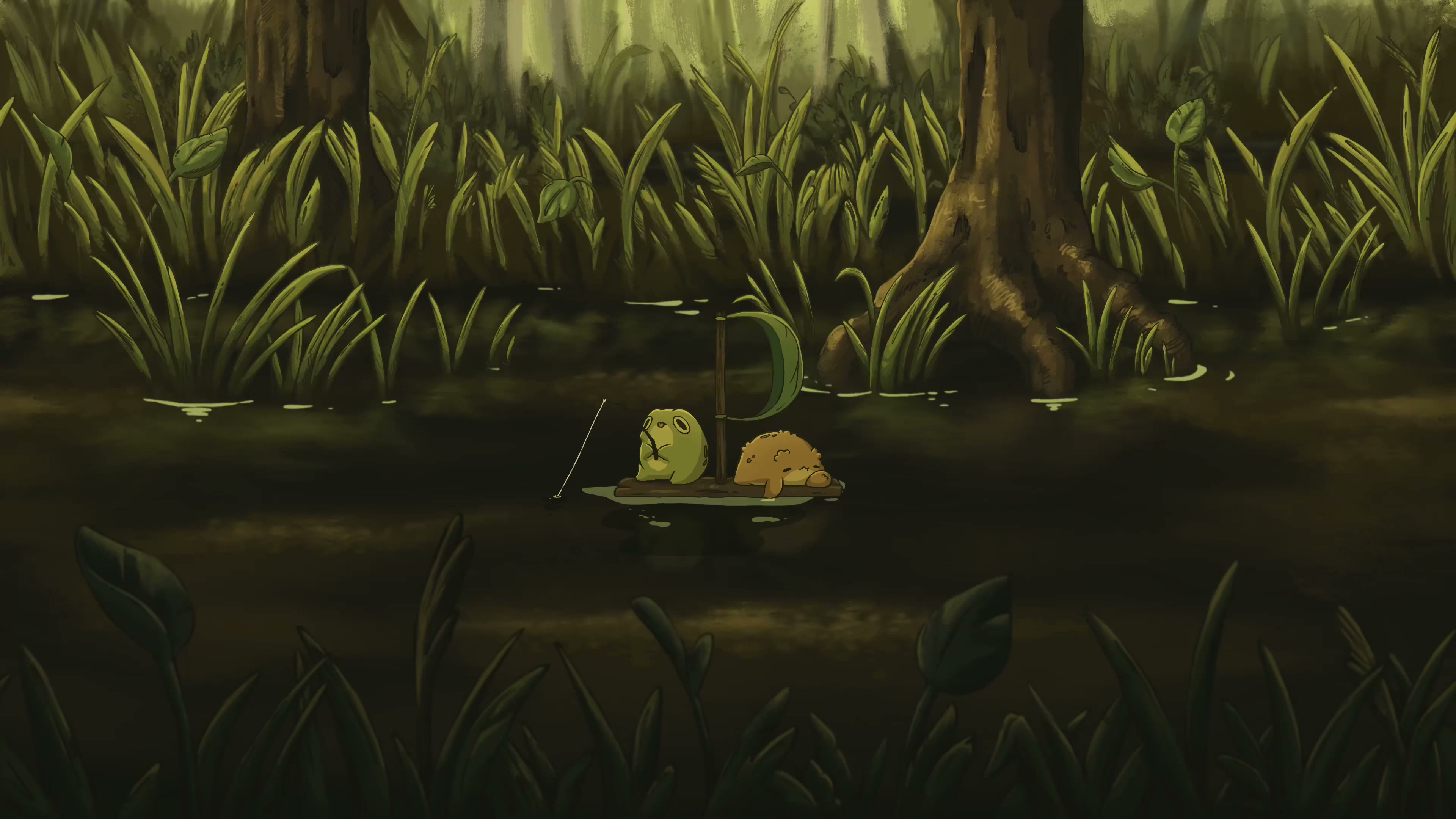 Fishing Frogs