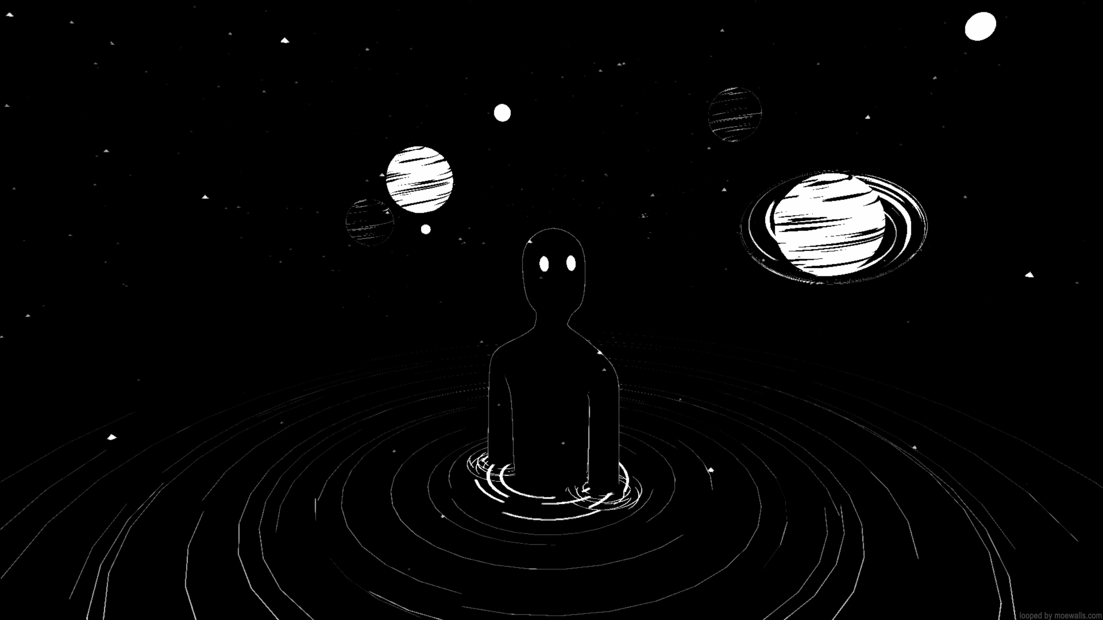 Man in space