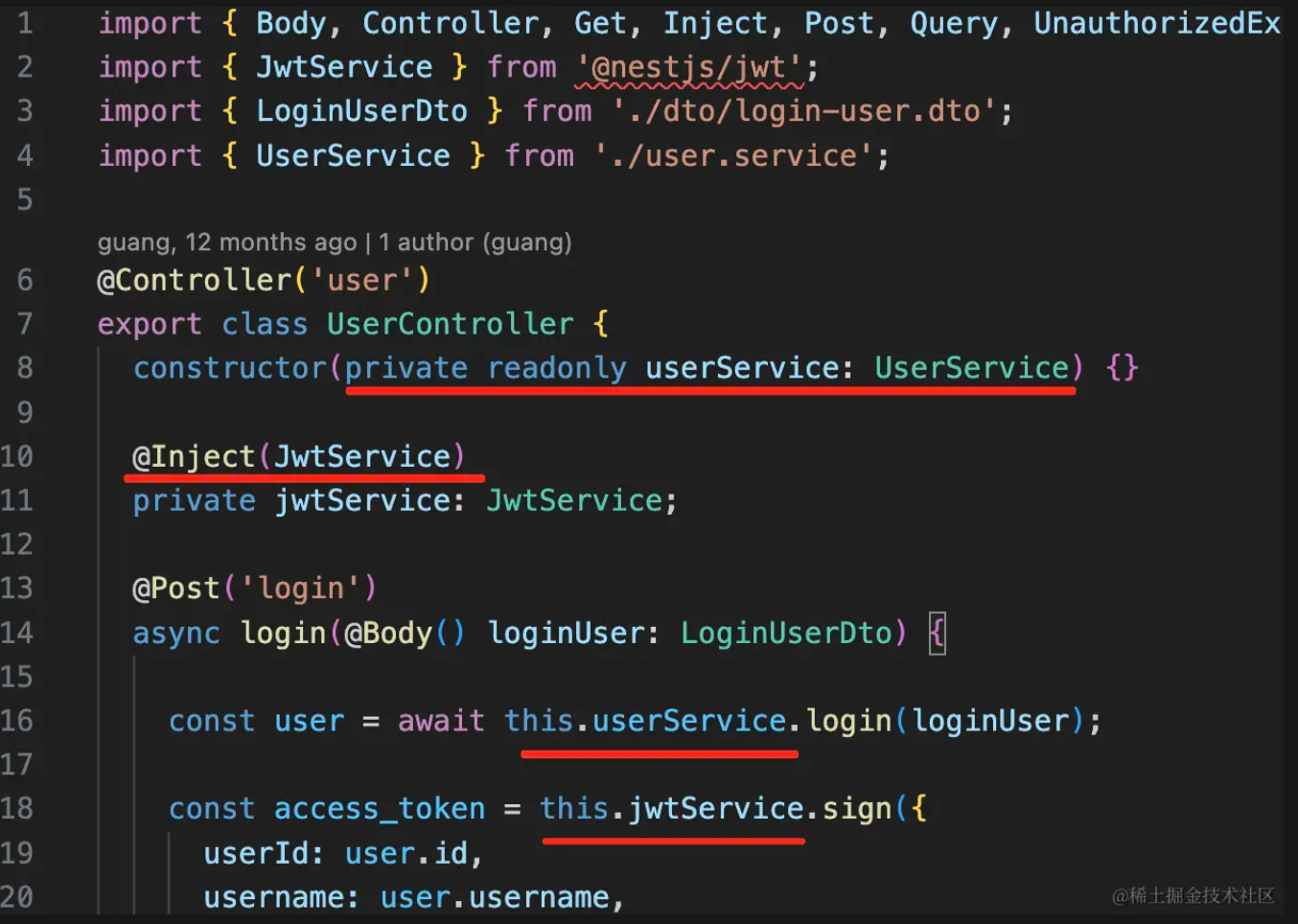 注入的方式有2种
