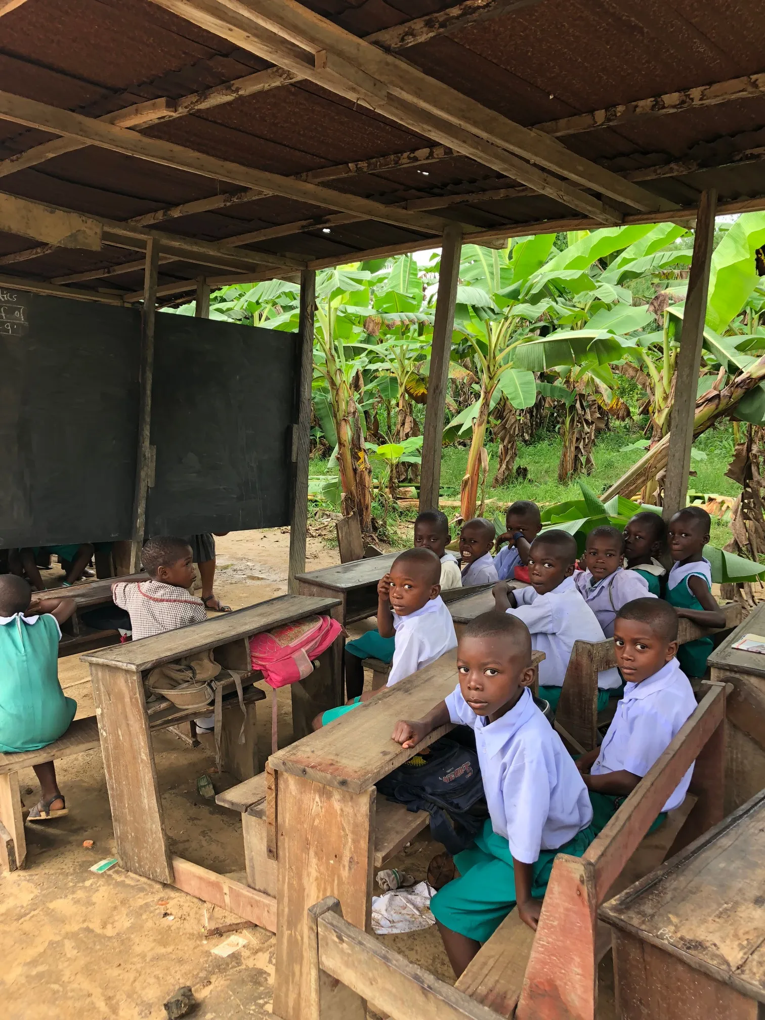 Children in classroom