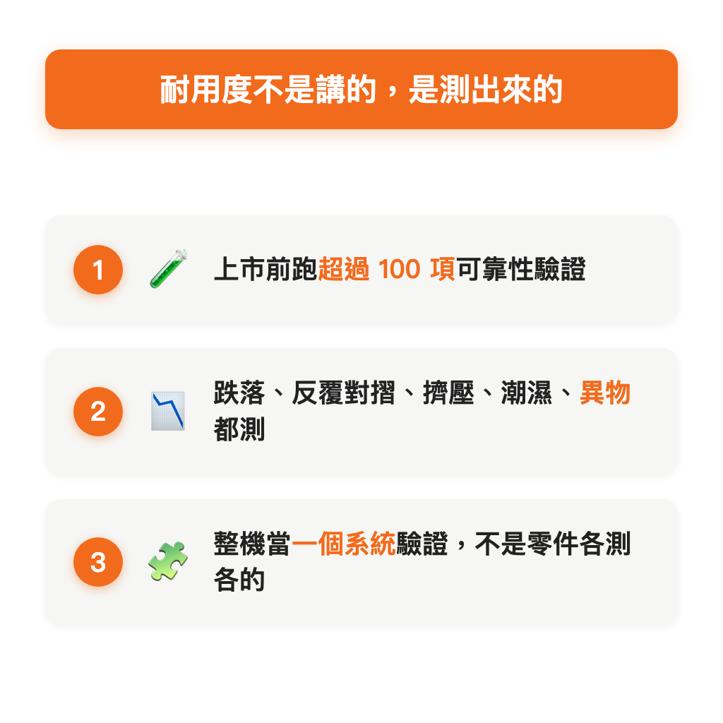 耐用度驗證三個重點整理