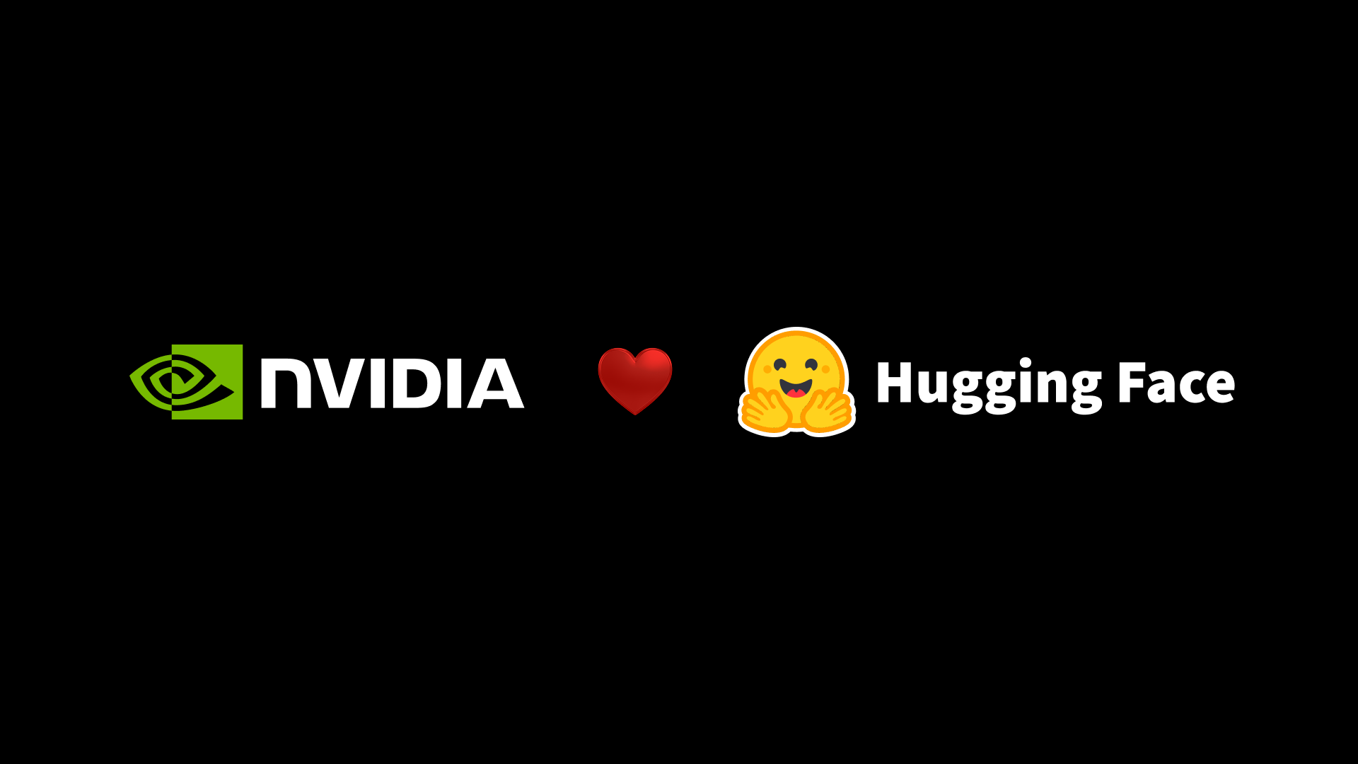 NVIDIA 與 Hugging Face 官方宣布圖