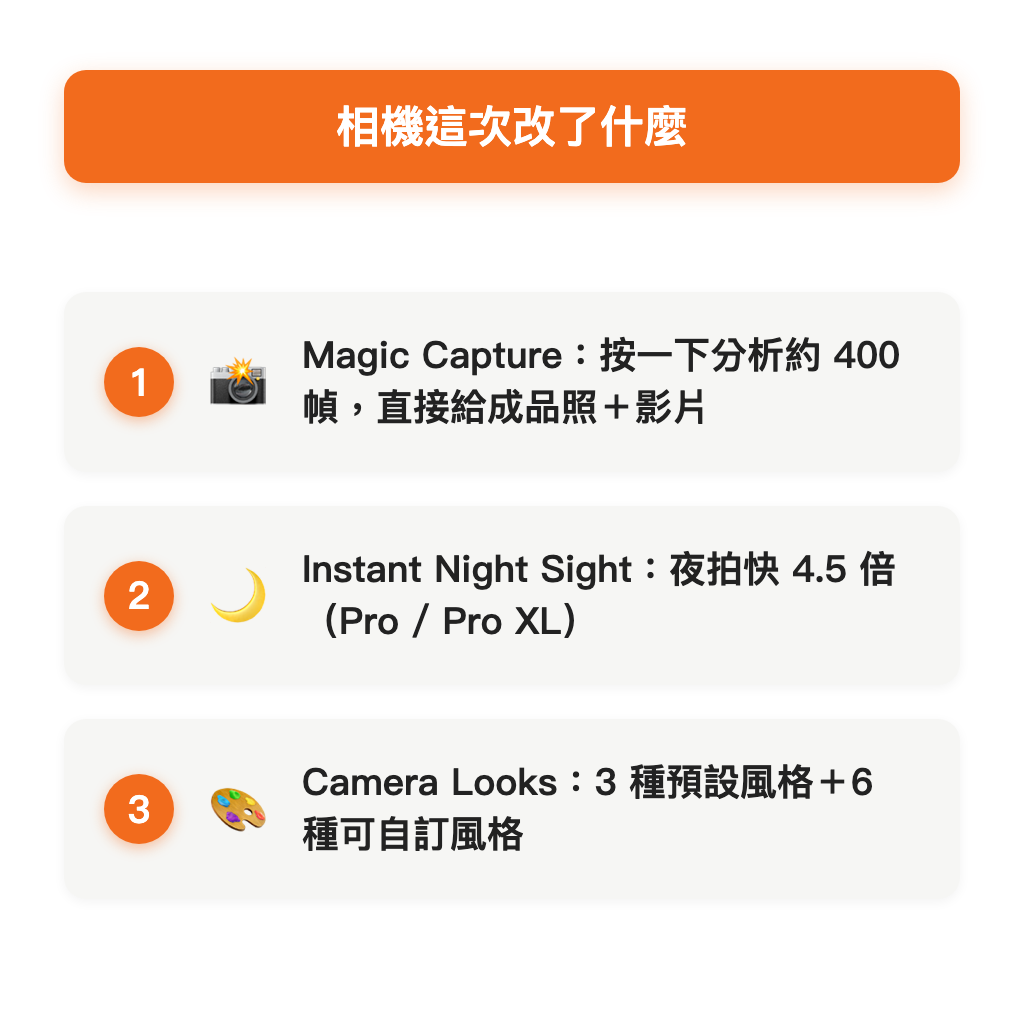 Pixel 11 相機三大改動:Magic Capture、Instant Night Sight、Camera Looks
