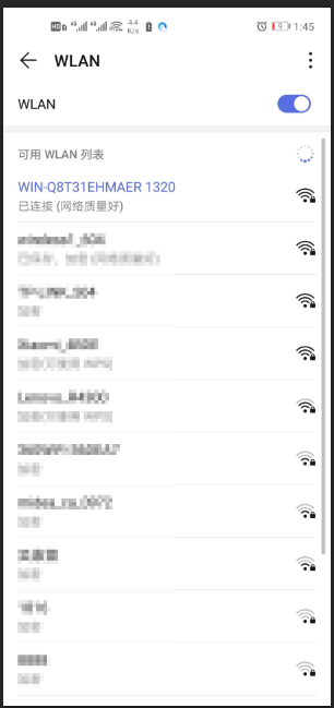 连接wlan