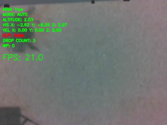 UAV Autonomous Control Algorithm demo