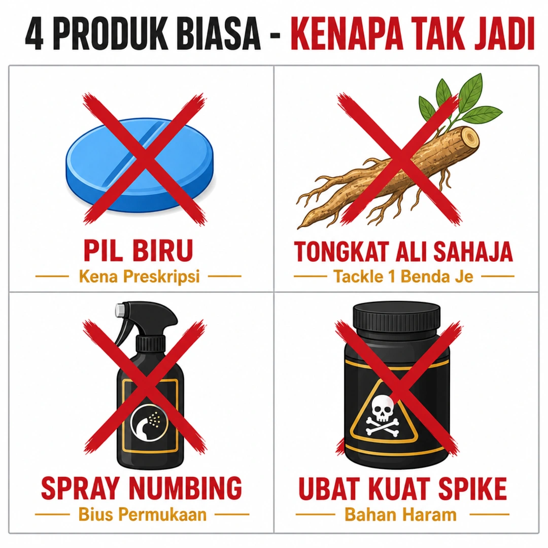 4 produk biasa - kenapa tak jadi