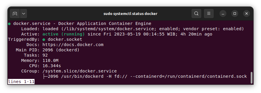 dwp-docker-status