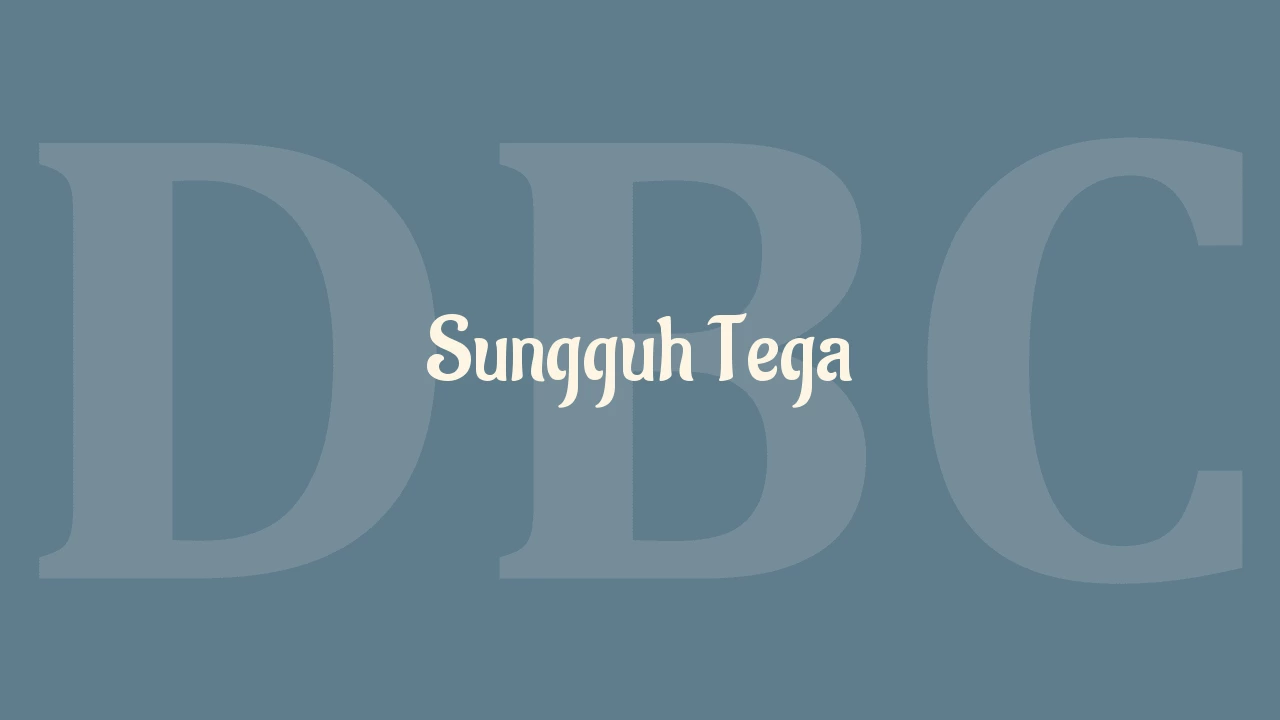 Kunci Gitar Sungguh Tega Souqy