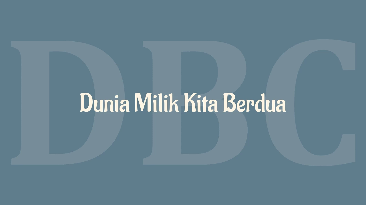 Kunci Gitar Dunia Milik Kita Berdua Leo Waldy