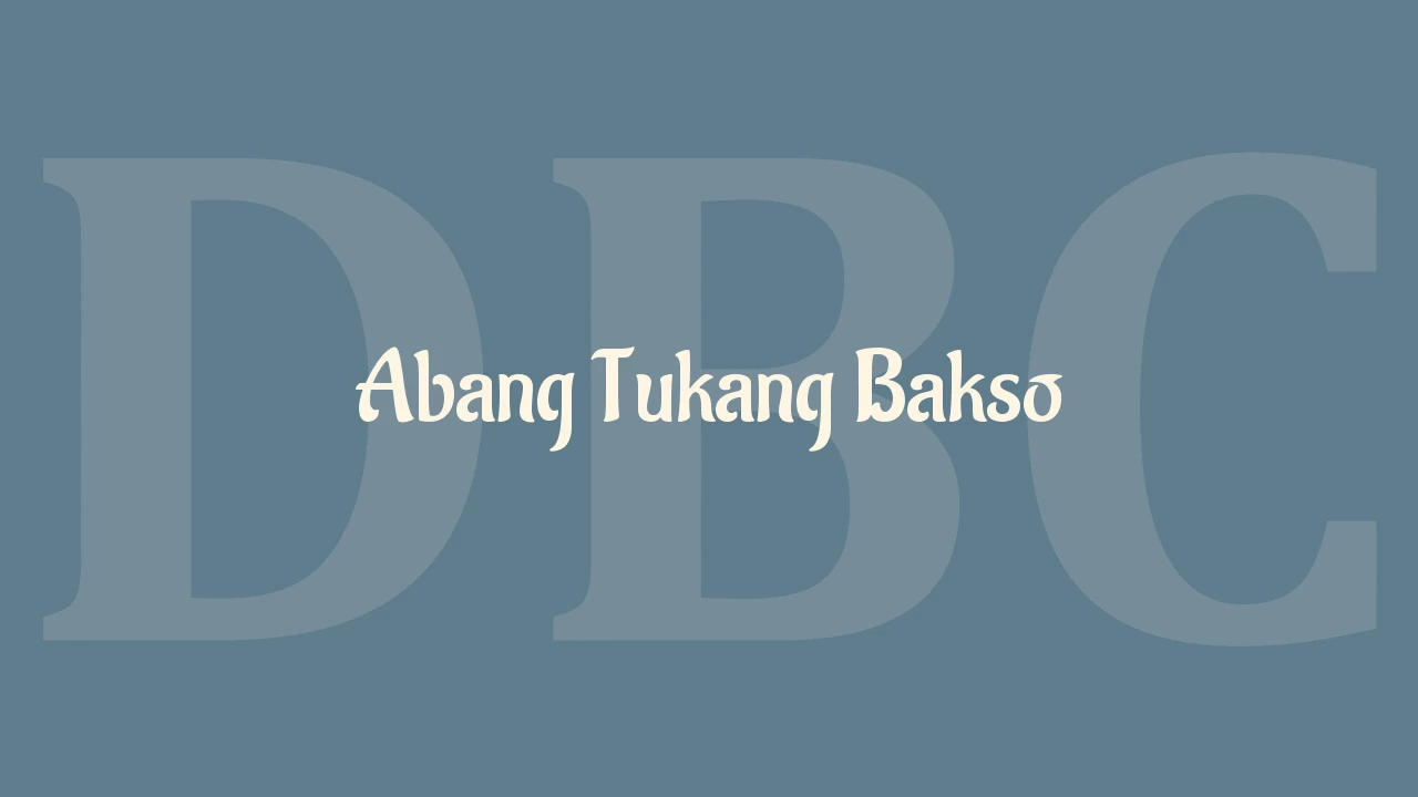 Kunci Gitar Abang Tukang Bakso Lagu Anak