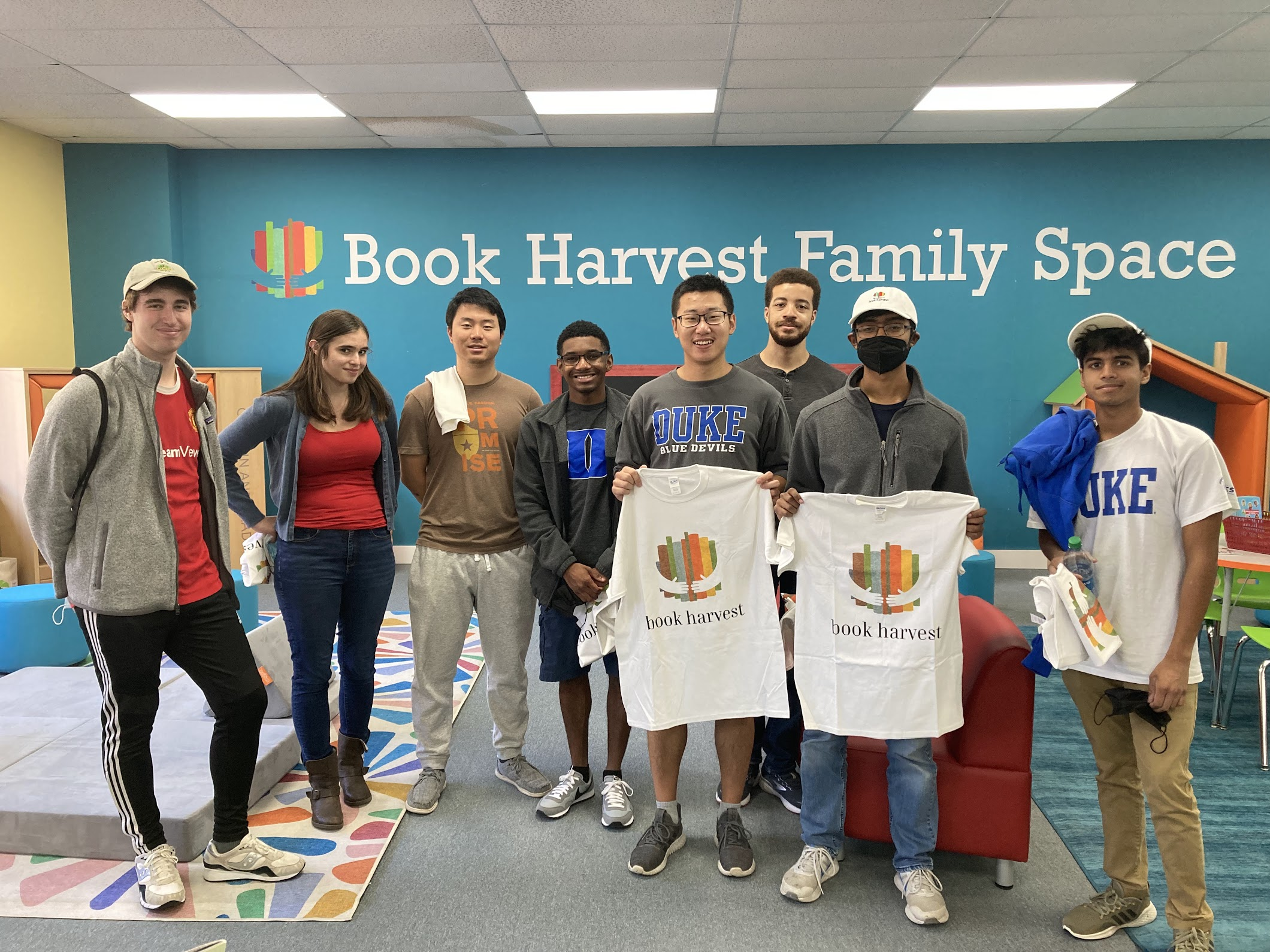 Book Harvest - One of the many service events I attended this semester