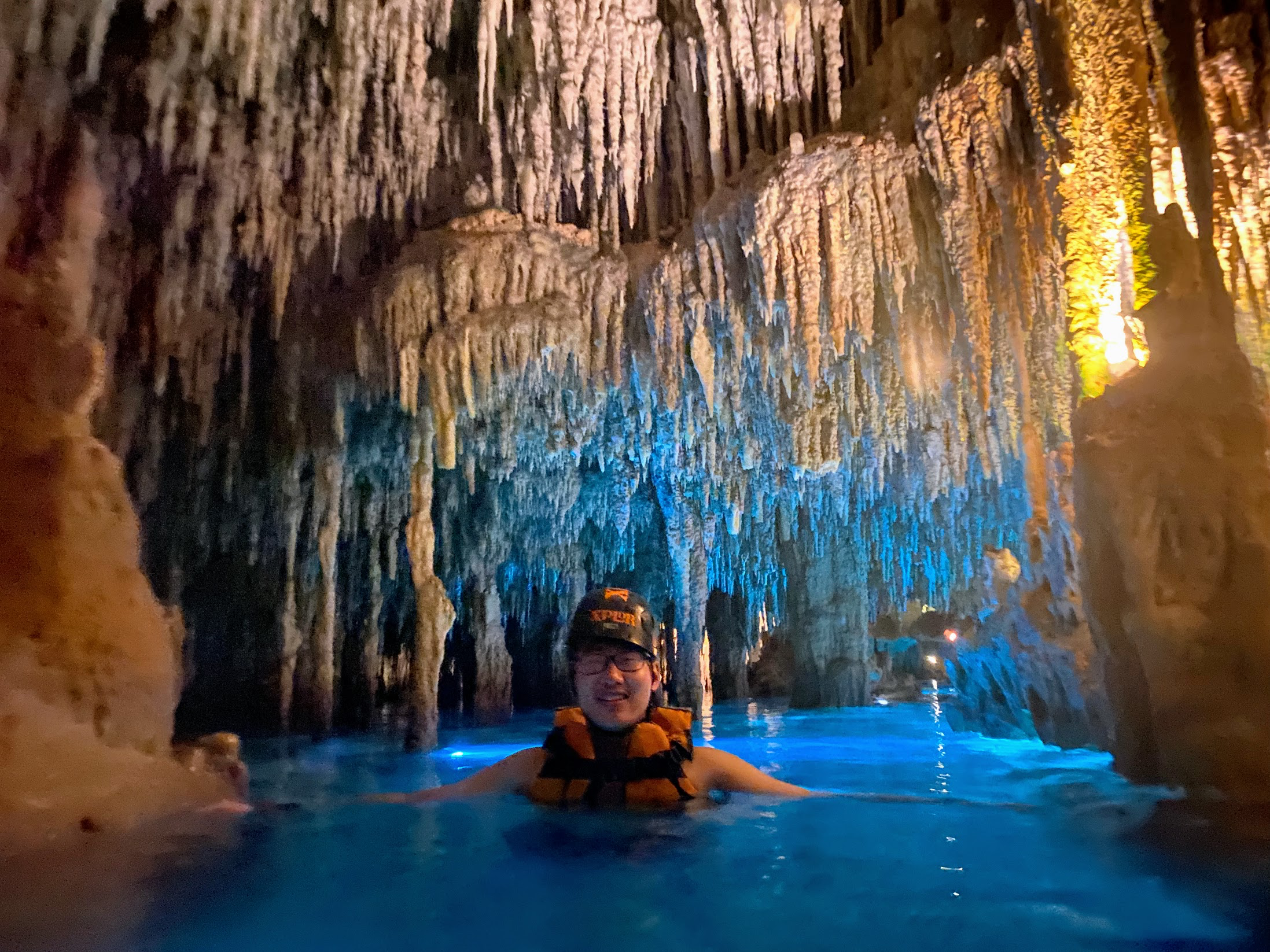 Swim in the Natural Caverns