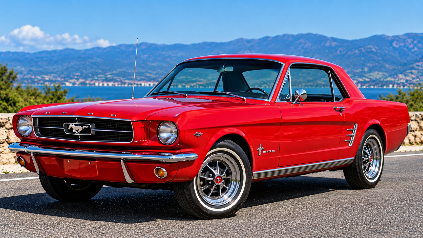 Red Classic Car 2
