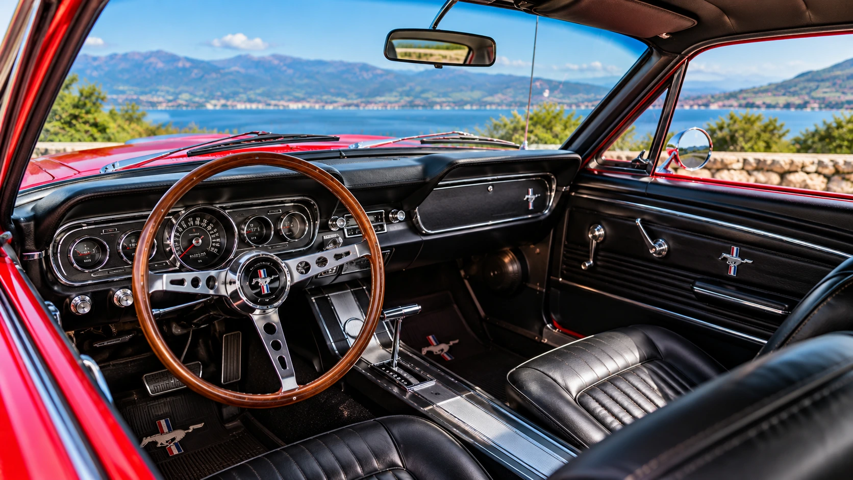 Red Classic Car 4