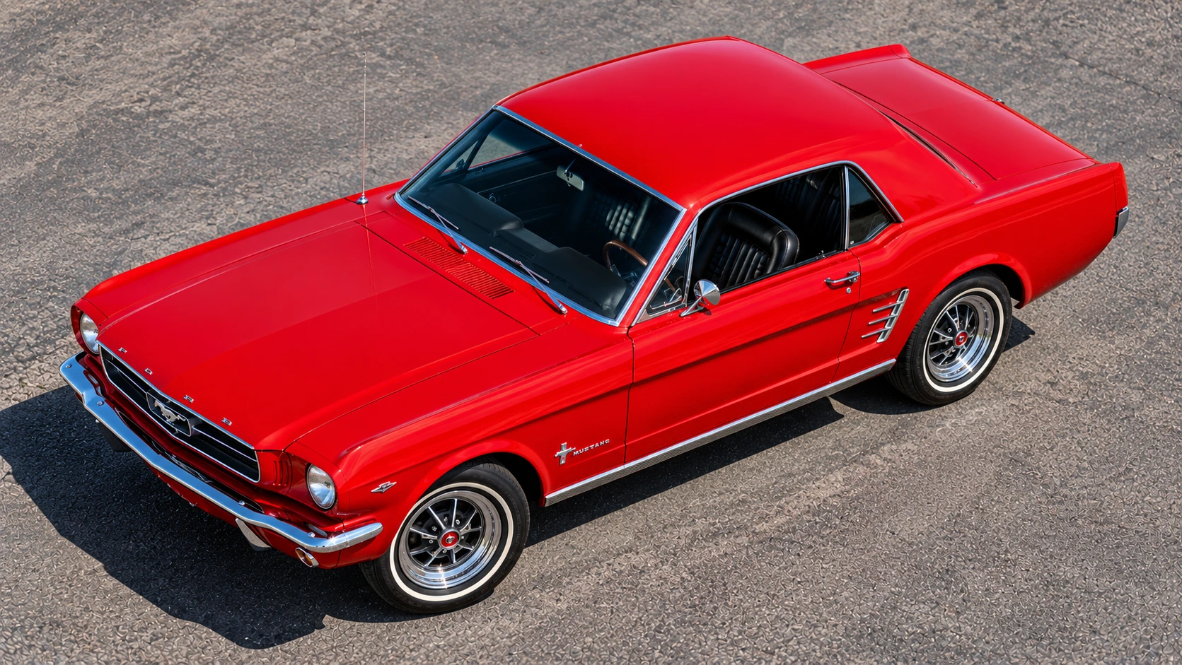 Red Classic Car 5