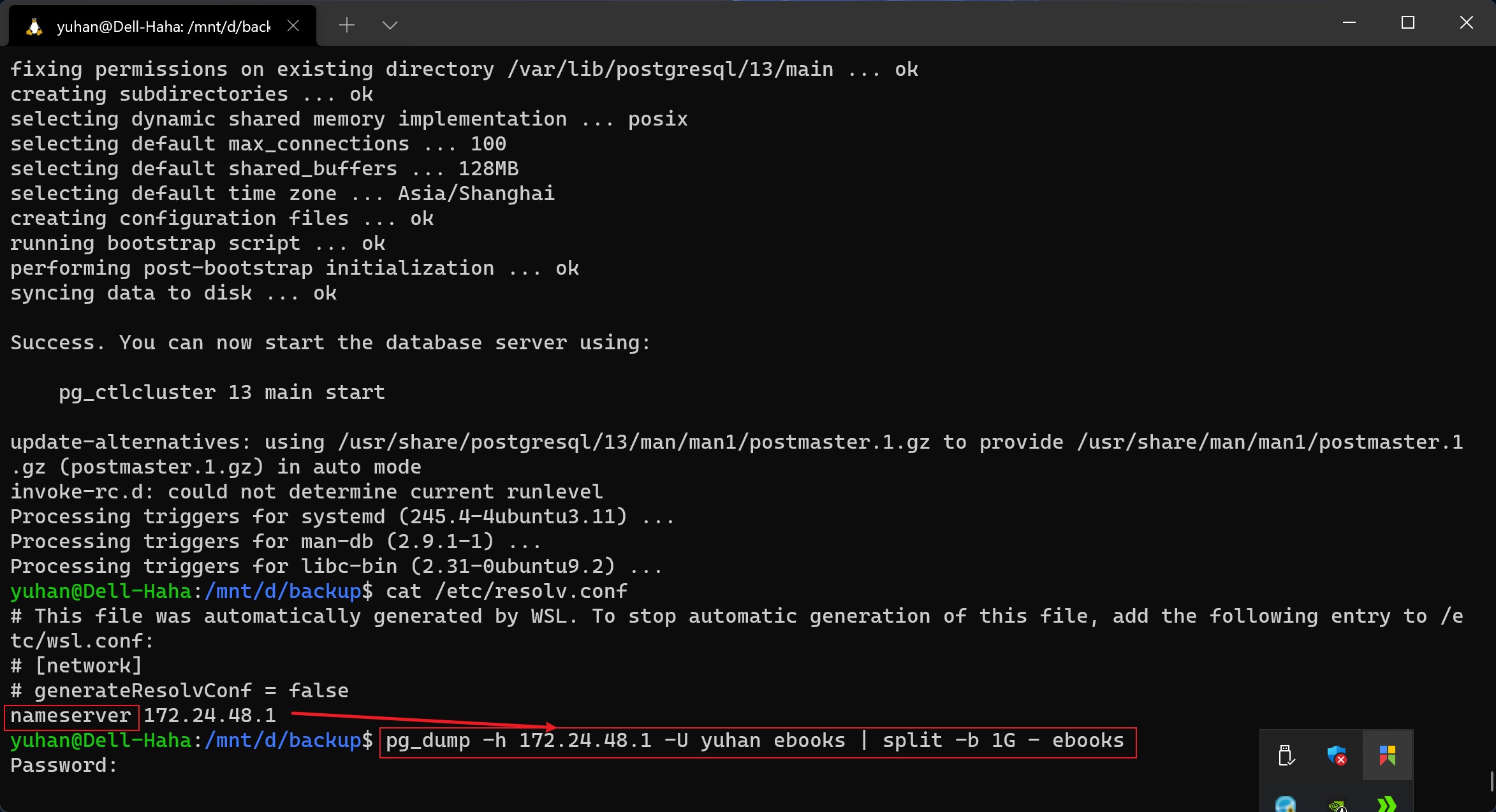 pg_dump 成功了 https://cdn.jsdelivr.net/gh/dfface/img0@master/2022/02-22-JueJ9R.jpg