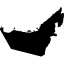 United Arab Emirates map