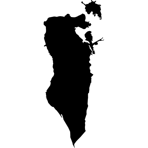 Map of Bahrain