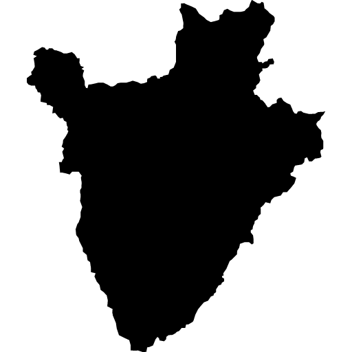 Map of Burundi