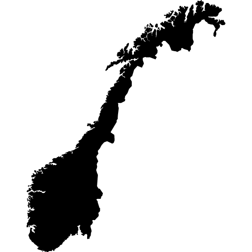 Map of Norway