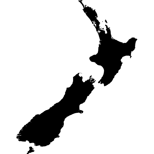 Map of New Zealand