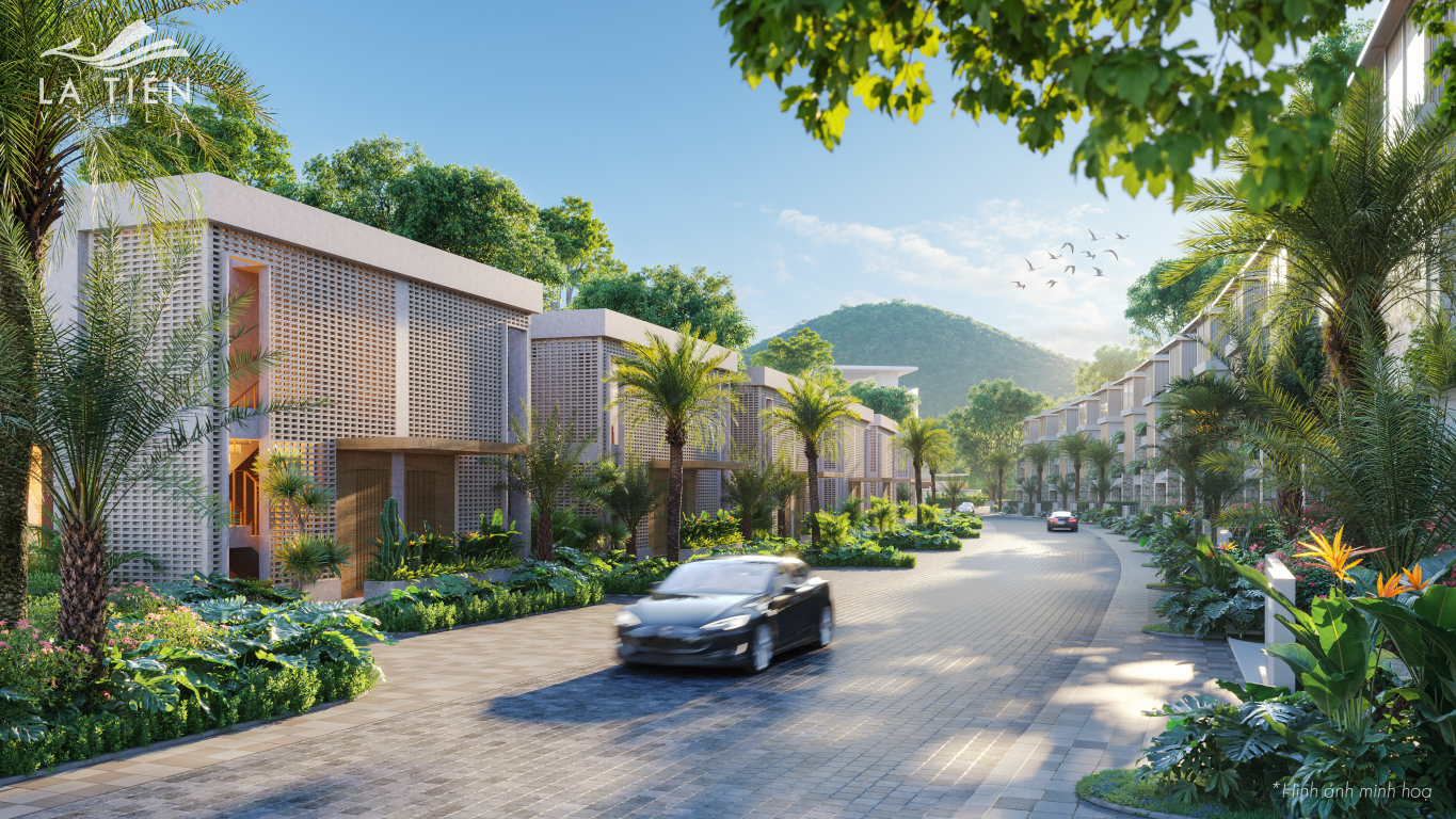 La Tiên Villa - Hồ bơi và khu vực giải trí ngoài trời