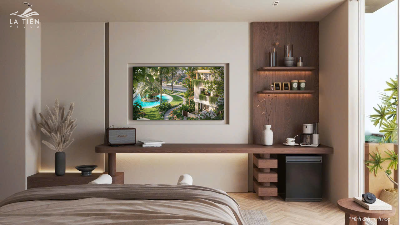 Phòng ngủ thứ ba tại biệt thự La Tiên Villa Nha Trang