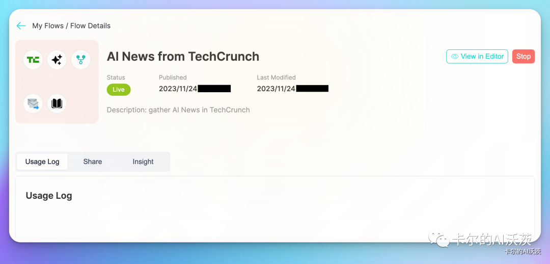 Questflow's pipeline view