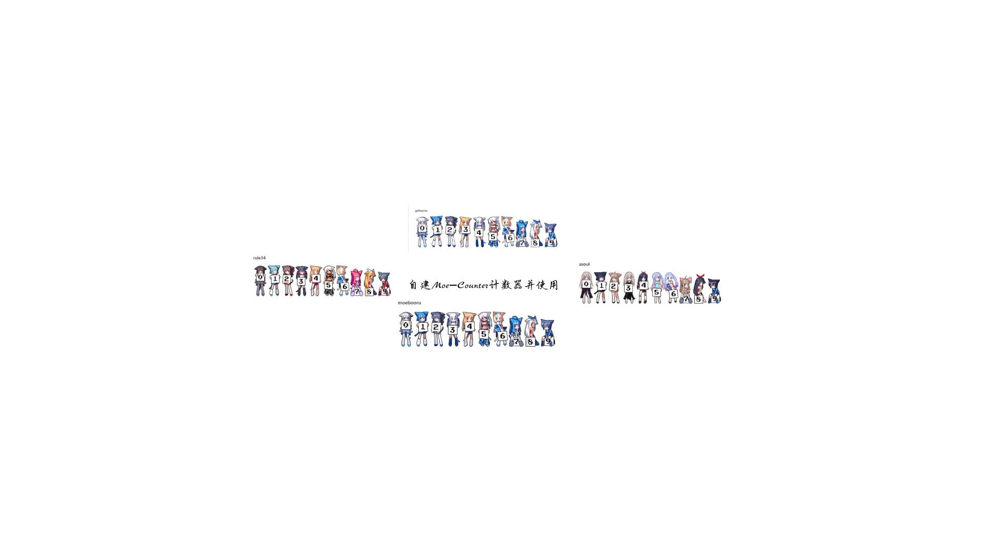 自建Moe-Counter计数器并使用