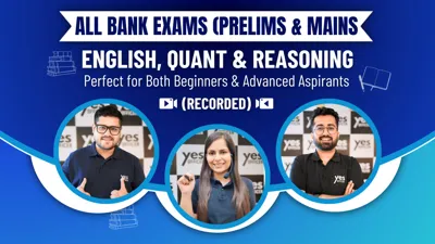 All Bank Exam (Pre + Mains) - Aashish Arora, Nimisha Bansal, Ankush Lamba by Yes Officer Course All Competition Classes