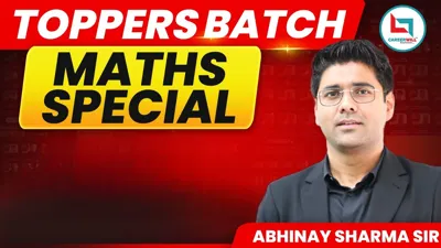 Math by Abhinay Sharma 2025 Carrerwill Course All Competition Classes