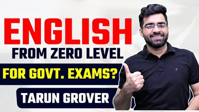 English by Tarun Grover Sir (tarungroverenglish) Course All Competition Classes