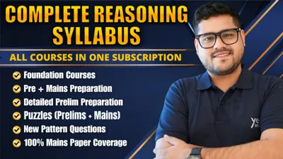 Reasoning by Ankush Lamba Sir - Yes Officer Course All Competition Classes