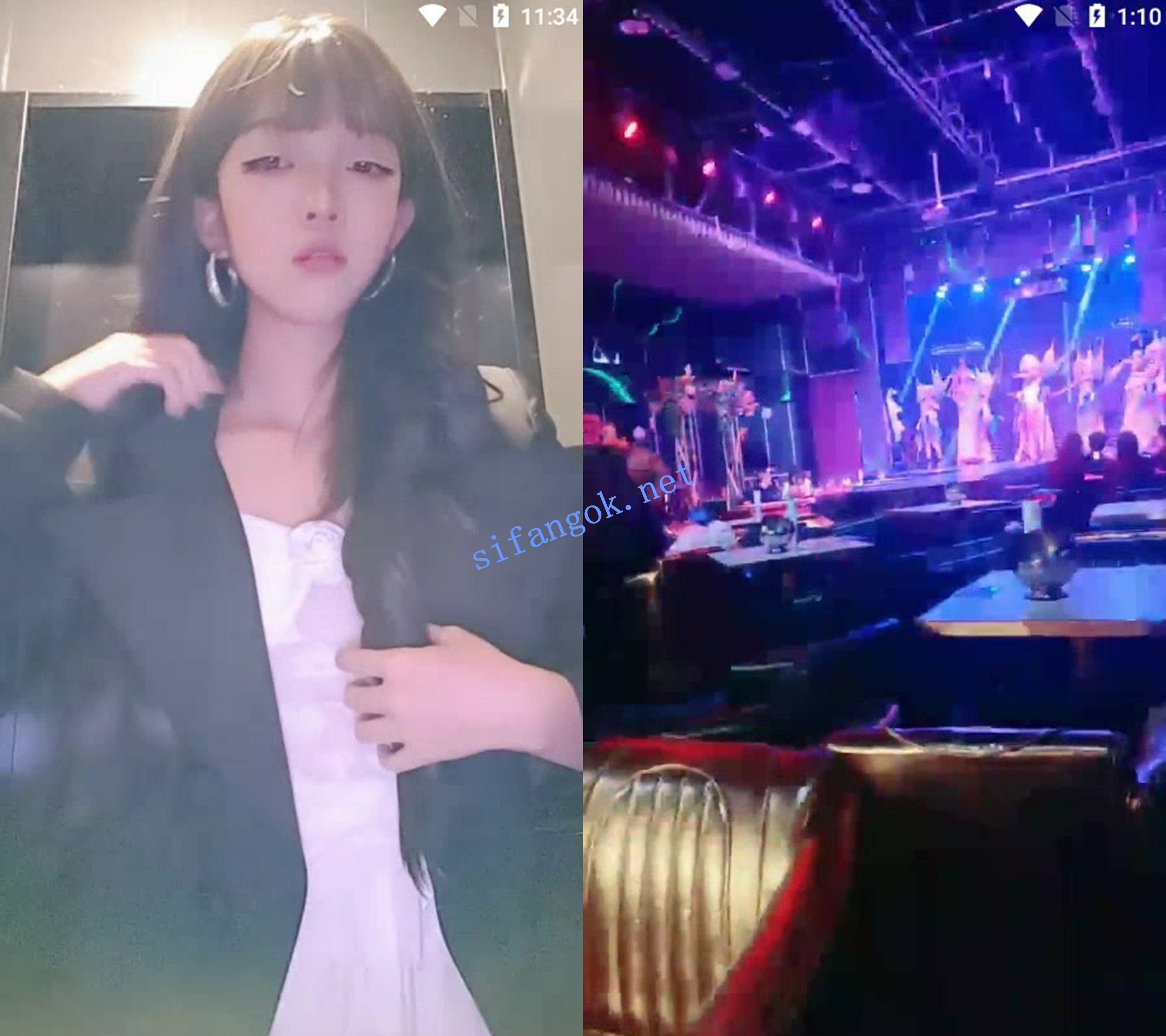 ⭐戴着跳蛋酒吧嗨！【张子怡】无毛白虎穴，大黑牛自慰8V