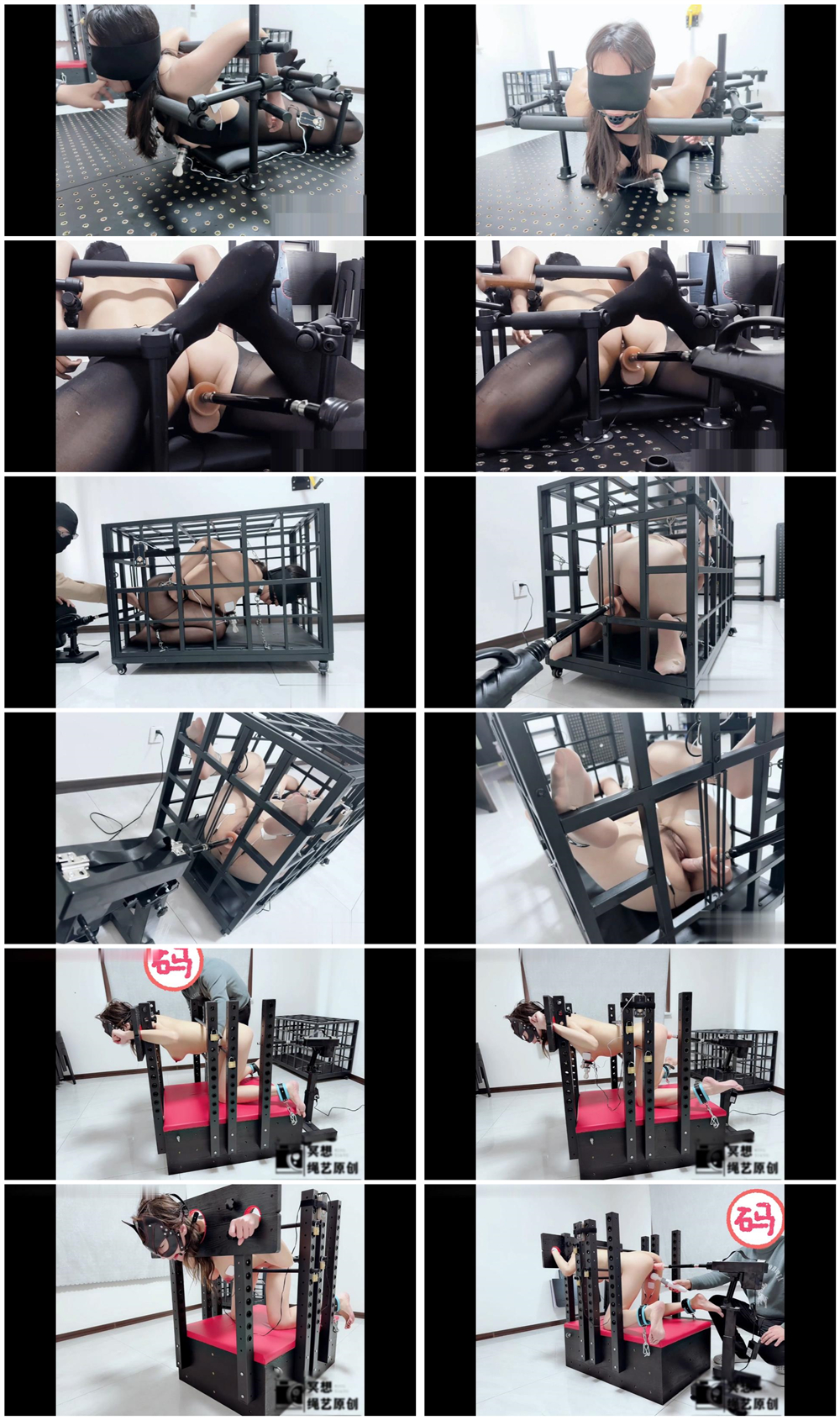 ❤️精品推荐❤️『冥想原创』调教合集5V 大胸美女郊狼电击吸乳固定炮机各种玩法直呼受不了