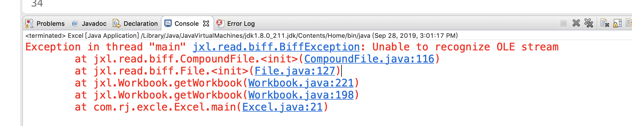 java利用jxl读取excel和写入excel,ole错误 java利用jxl读取excel和写入excel,ole错误