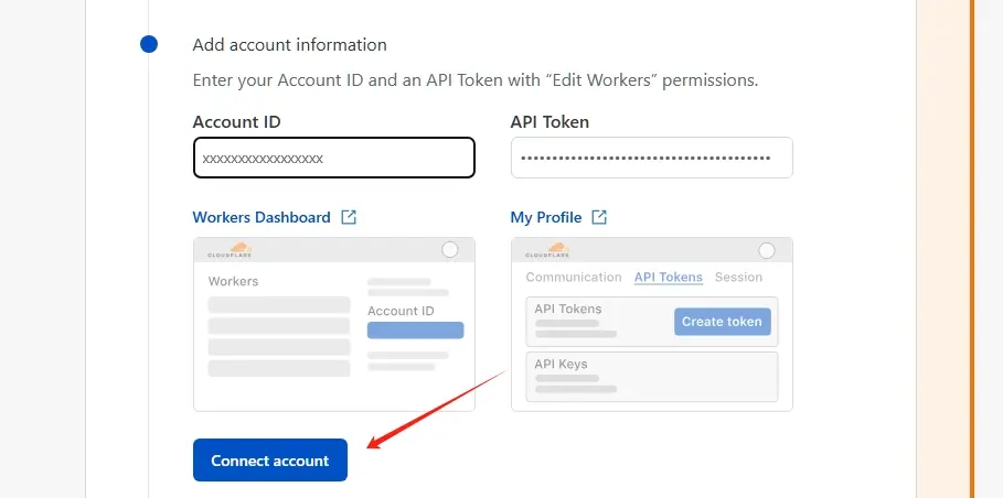 Connect Account