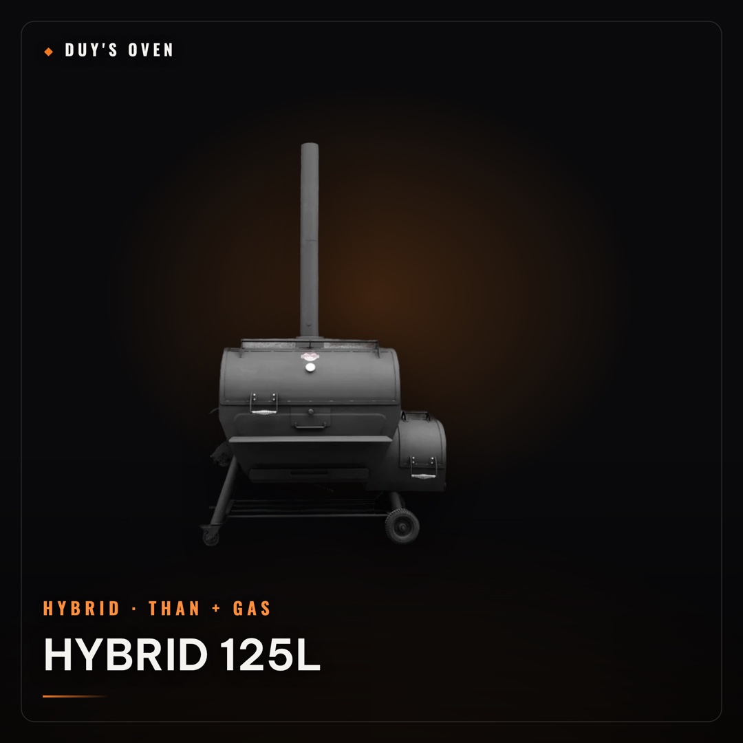Lò nướng than tách khói Hybrid 125L