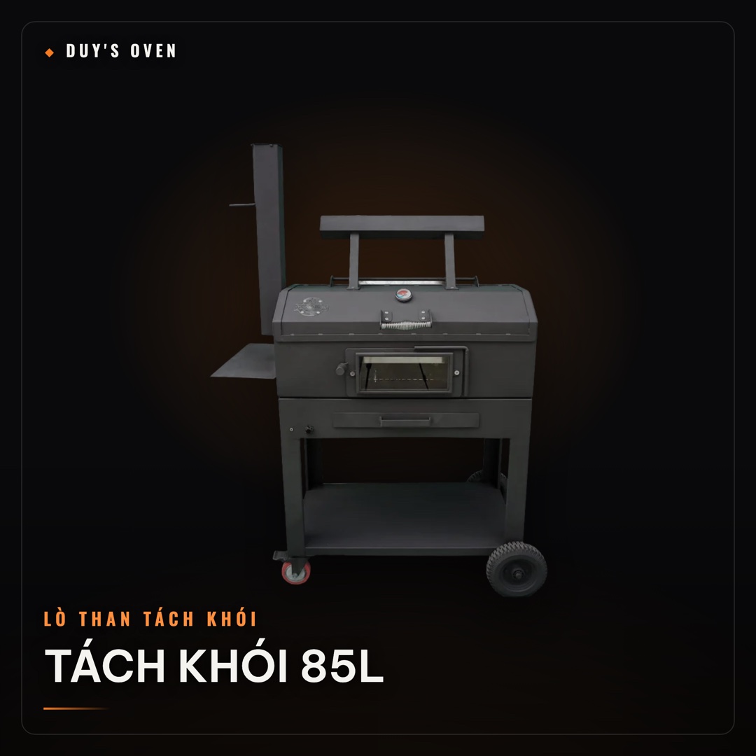 Lò nướng than tách khói 85L